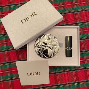Dior Luxe Black and Silver Lipstick